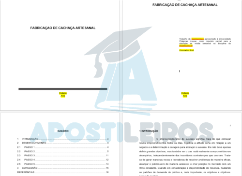 portfolio Fabricação de cachaça artesanal