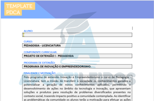 Portfólio Individual Projeto de extensão I Pedagogia