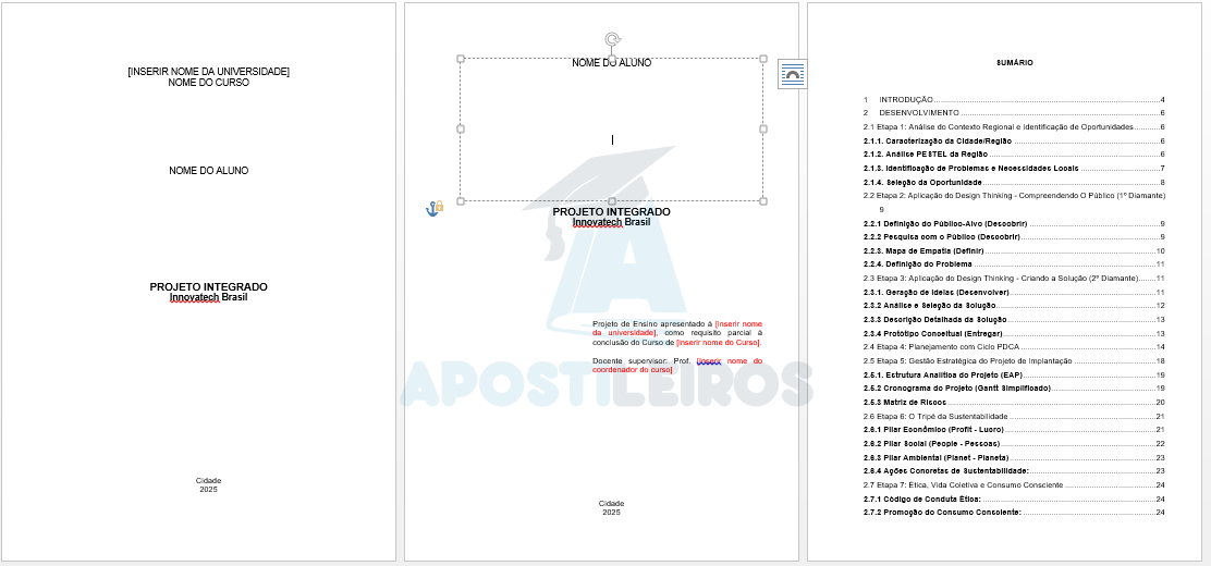 PROJETO INTEGRADO Innovatech Brasil