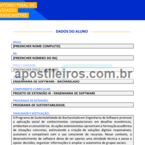 Projeto de Extensão III - Engenharia de Software