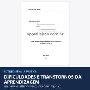 Aula Prática - Dificuldades e Transtornos da Aprendizagem