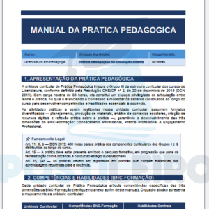 Prática Pedagógica na Educação Infantil